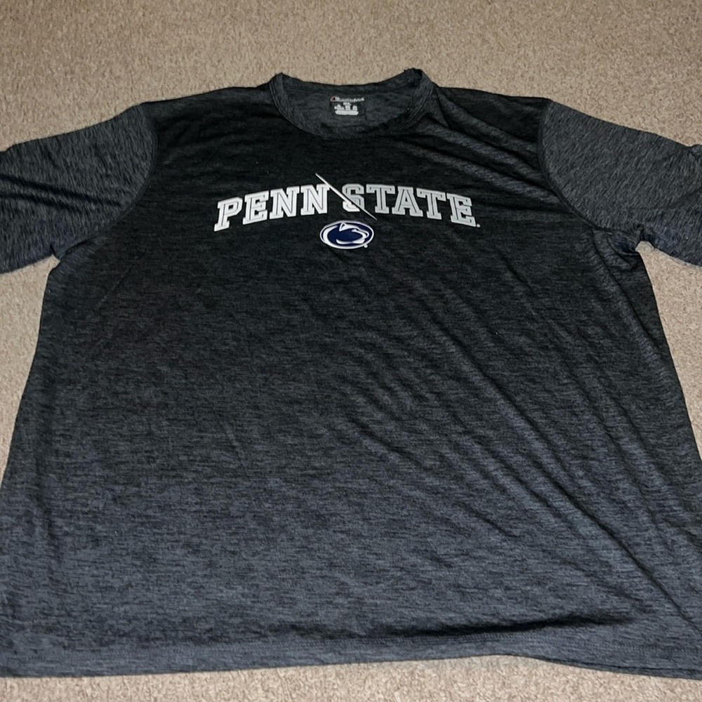 Champion Penn State dark gray heathered short sleeve XXL
